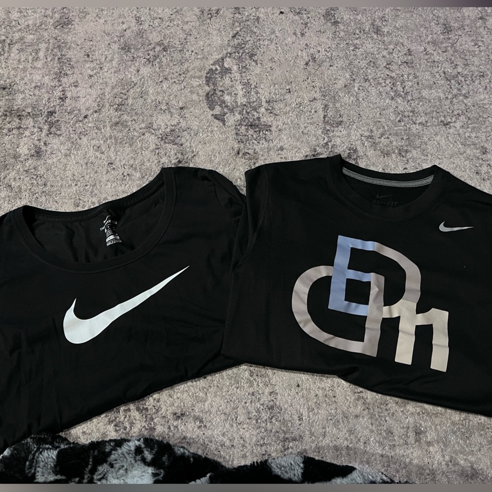 Black Nike Dry Fit Shirts